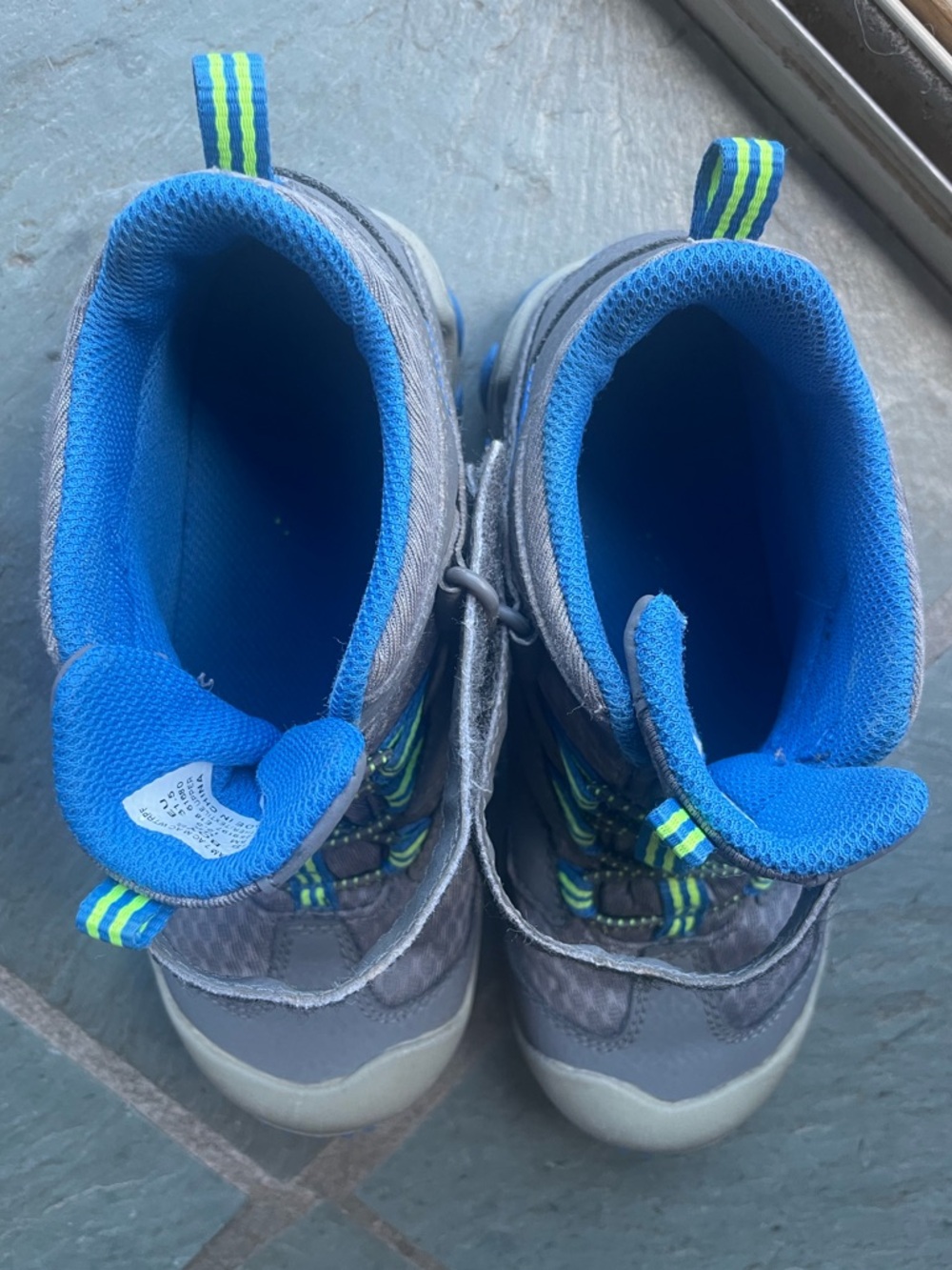 Merrell Chameleon Hiking Boots Trail Shoes Waterproof Kids Size 13.5 - Picture 9 of 11